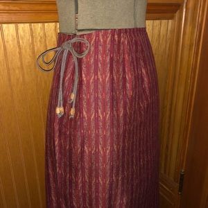 ‘Lauren’ by Ralph Lauren Wrap Full Length Skirt